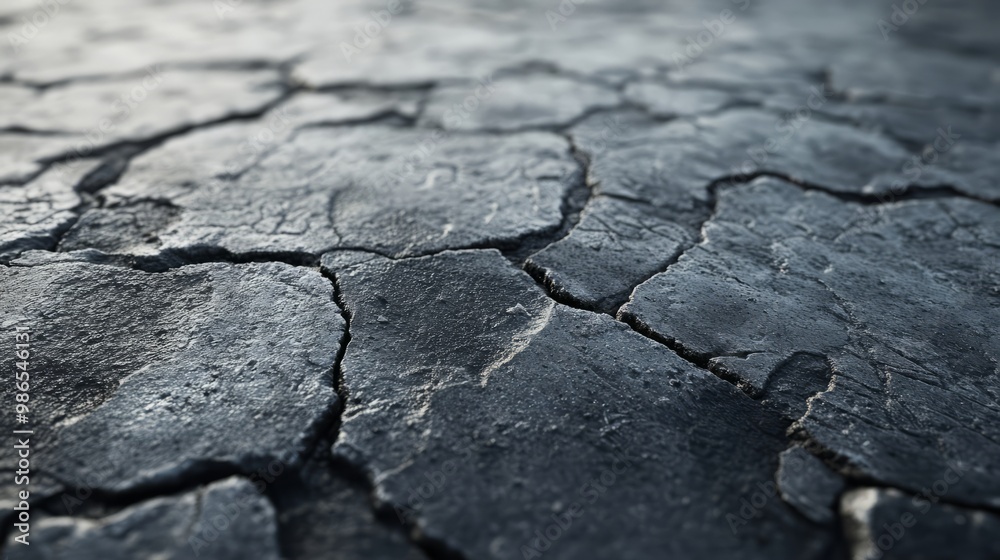 Obraz premium cracked dry earth