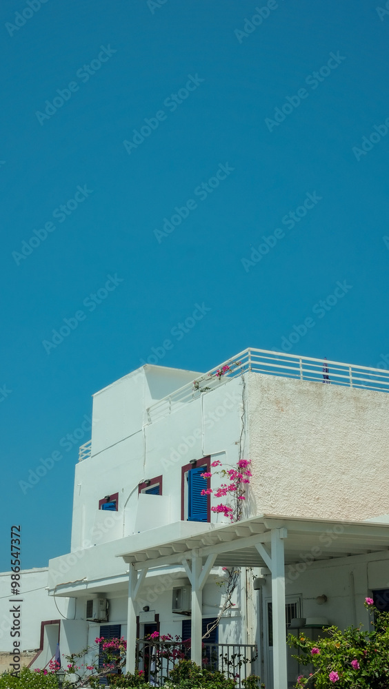 Obraz premium Greek House in Paros Island