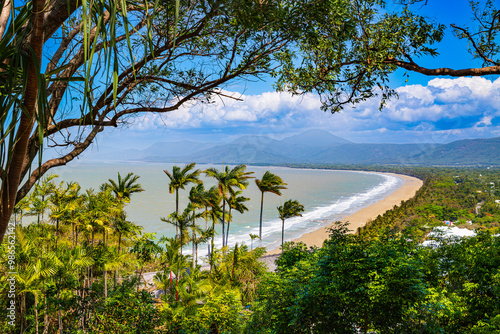 Four mile beach in Port Douglas, Australia