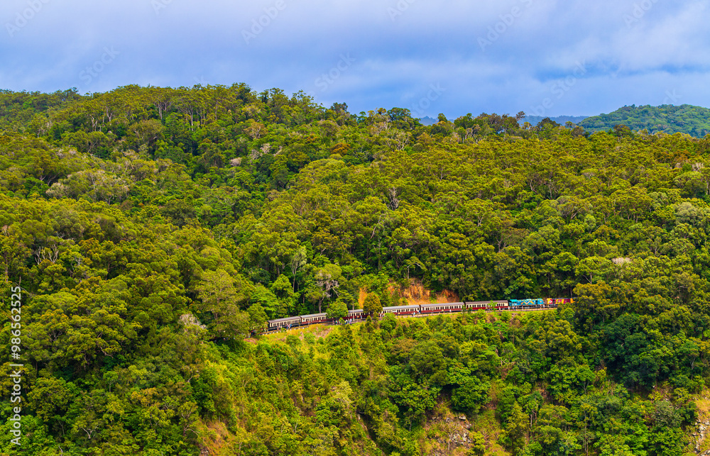 Kuranda Scenic Railway in Far North Queensland, Australia