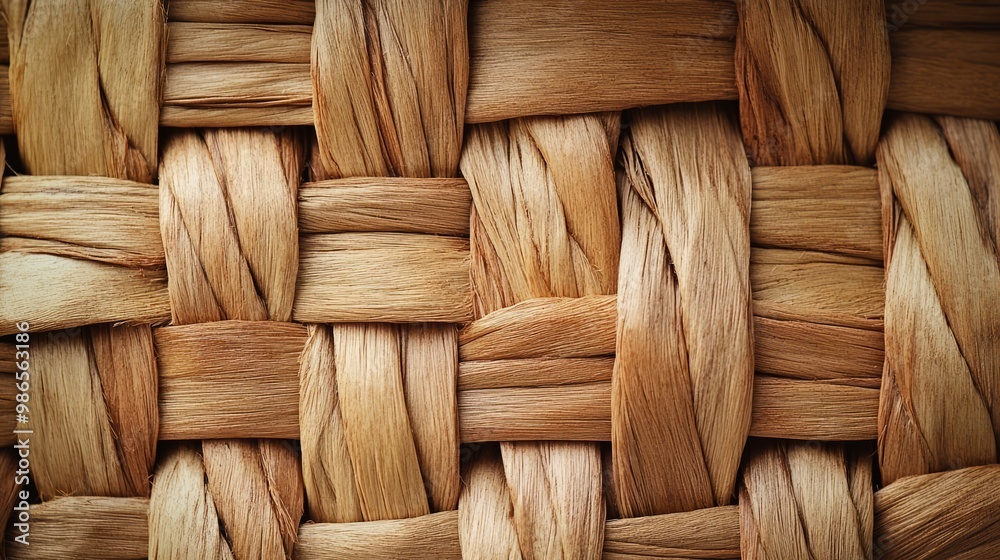 close up of a woven basket
