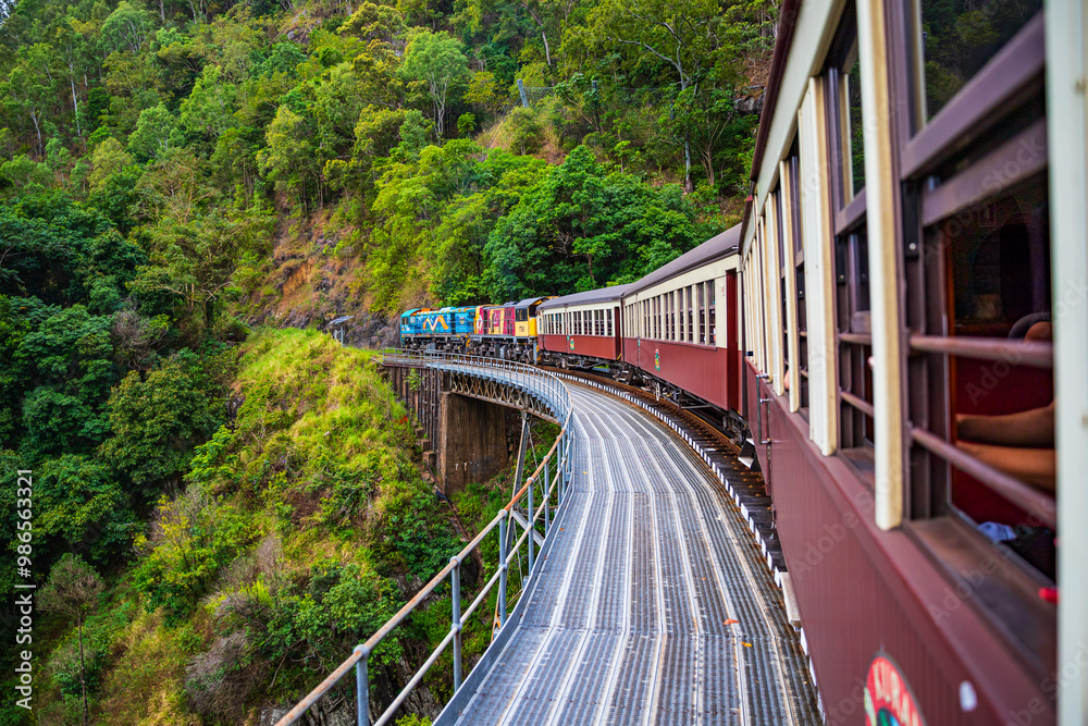 Kuranda Scenic Railway in Far North Queensland, Australia