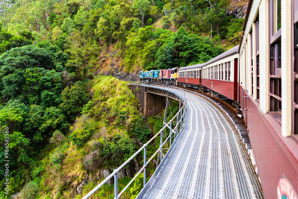 Kuranda Scenic Railway in Far North Queensland, Australia