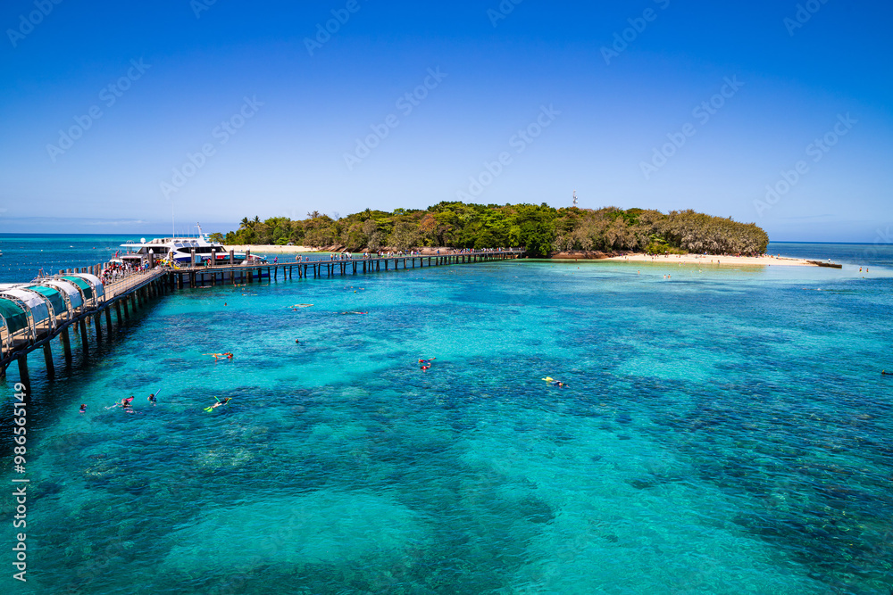 Green Island in Queensland, Australia