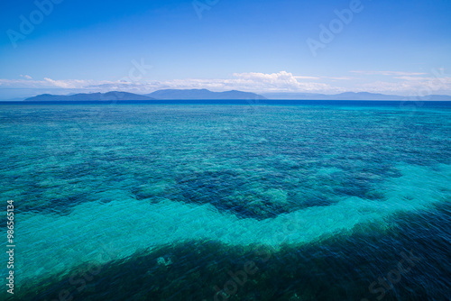 Obraz na płótnie Green Island in Queensland, Australia w salonie