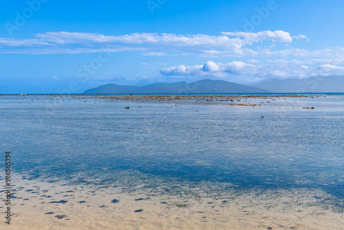 Obraz na płótnie Green Island in Queensland, Australia w salonie
