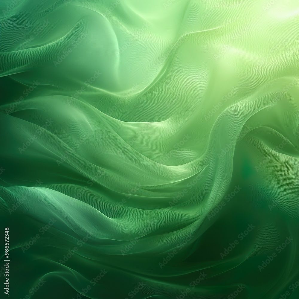 Green fabric background featuring subtle satin texture and elegant smoothness image Green fabric background featuring subtle satin texture and elegant smoothness image
