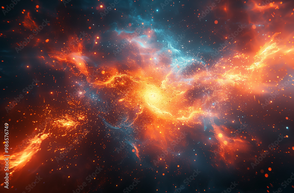 Radiant Abstract Plasma Explosion: A Sphere of Brilliant Colors Radiant Abstract Plasma Explosion: A Sphere of Brilliant Colors