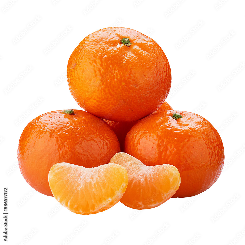 tangerines isolated on white background tangerines isolated on white background