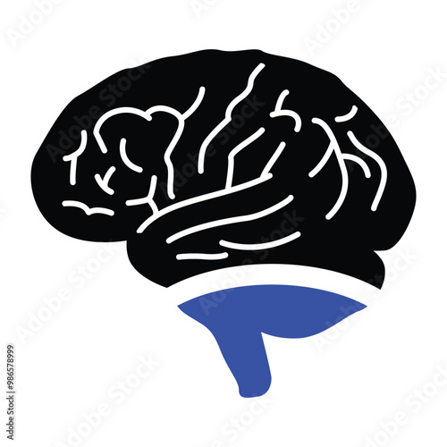 Human brain icon