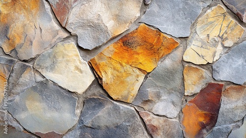 Abstract stone texture background with natural tones and rough surfaces