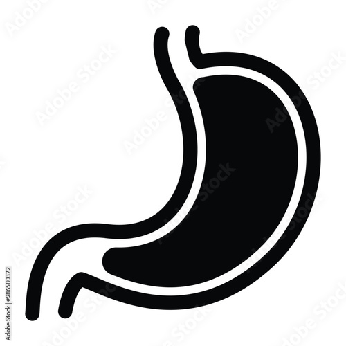 Human Stomach Icon