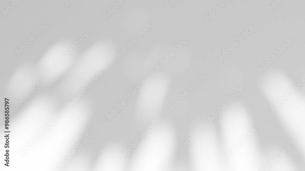 Shadow motion of branch tree leaves on wall. Sunlight overlay effect shadows. Minimal blurred natural backgrounds. Summer tropical surface backdrop.