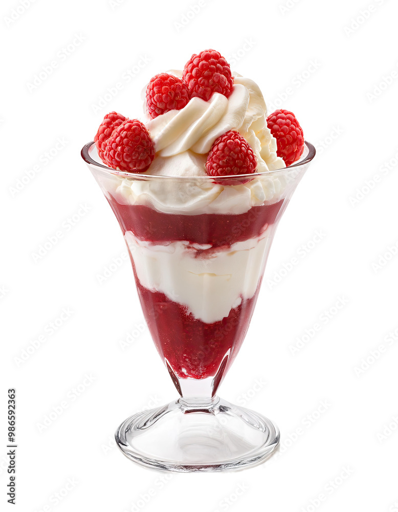 Delicious raspberry dessert Delicious raspberry dessert