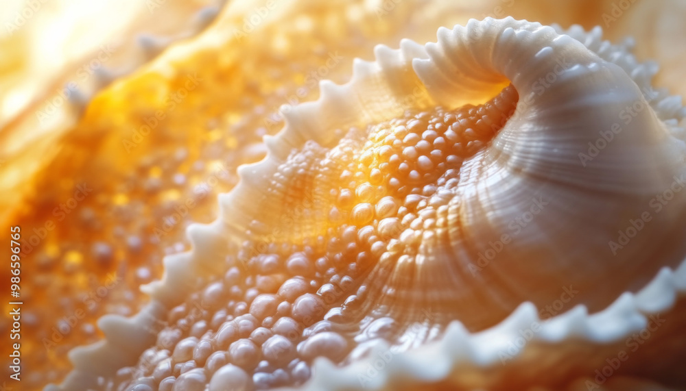 Close up of a sea shell Close up of a sea shell