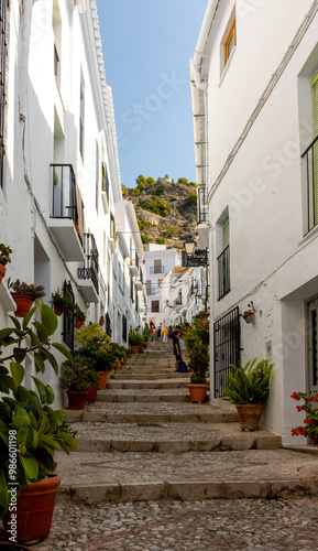 Pueblos Blancos de Andalucía, Frigiliana, Málaga, España