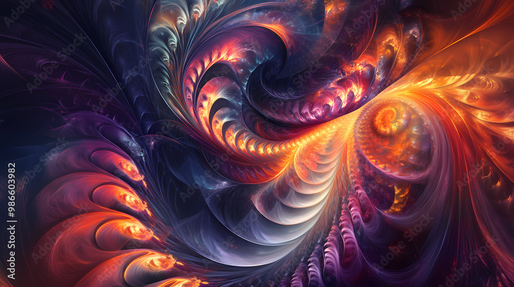 Fractal wonders imaginatory fractal abstract background image for creative digital art. Abstract Patterns. Illustration Fractal wonders imaginatory fractal abstract background image for creative digital art. Abstract Patterns. Illustration