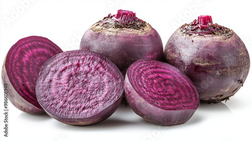 Freshly harvested beets, ready to be cooked.