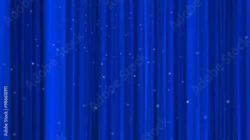 Abstract curtains wave background