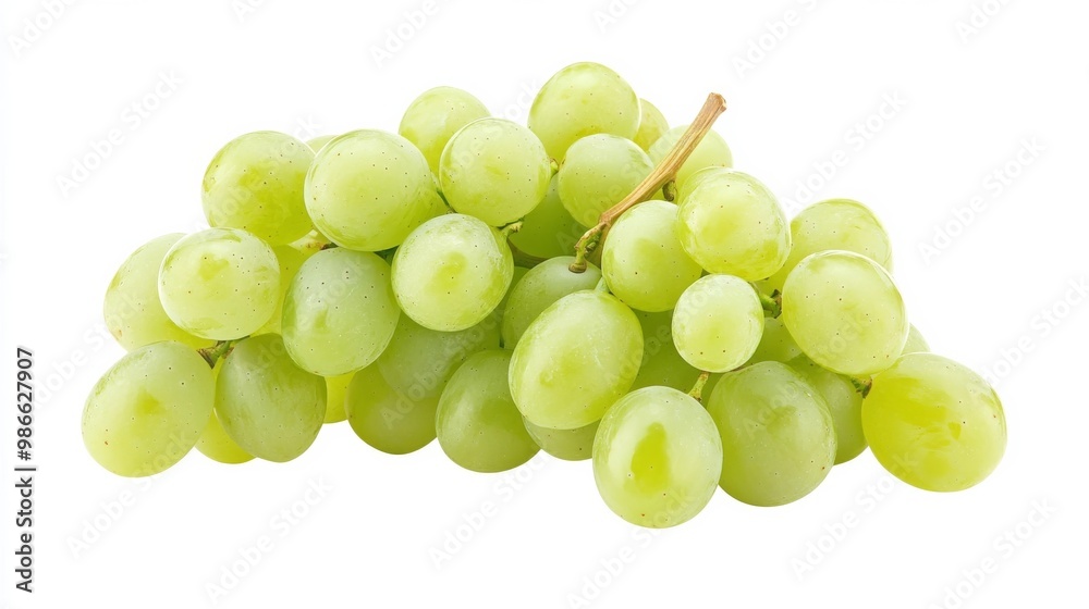 Grape on white Grape on white