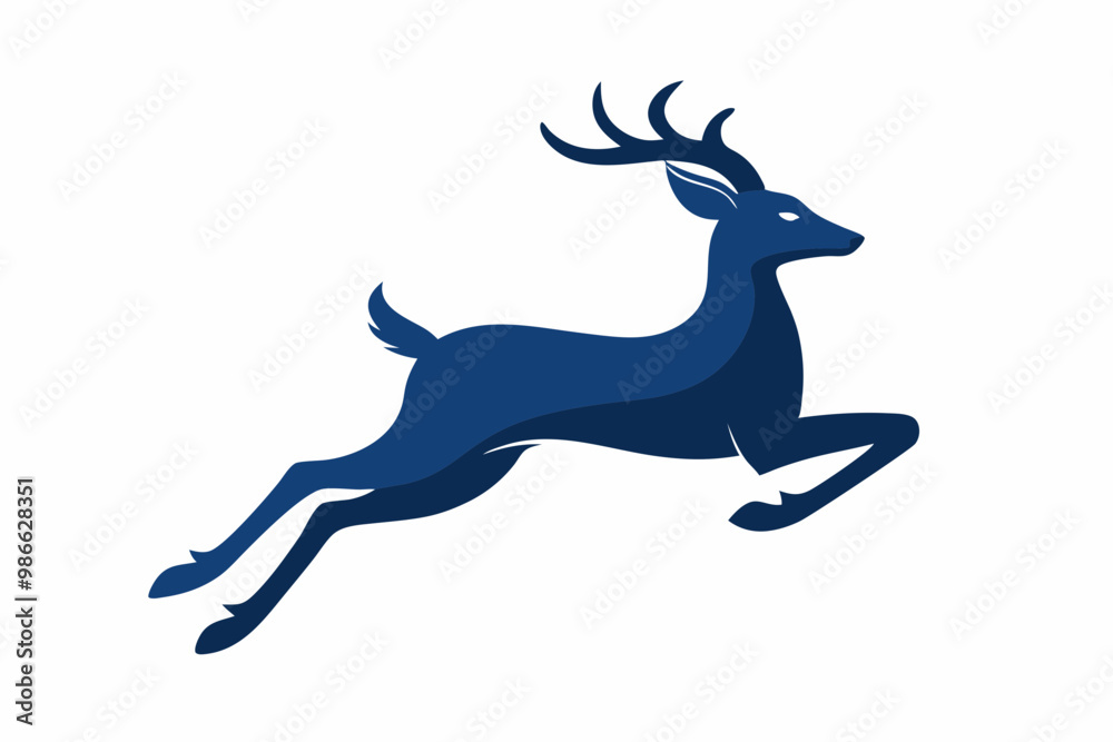 A dynamic vector artwork of a deer leaping at high speed, capturing the grace and agility of this majestic animal. Ideal for nature, wildlife, and outdoor-themed designs. A dynamic vector artwork of a deer leaping at high speed, capturing the grace and agility of this majestic animal. Ideal for nature, wildlife, and outdoor-themed designs.