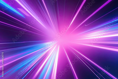 Dynamic Purple and Blue Light Textures with Radiant Highlights and Smooth Transitions