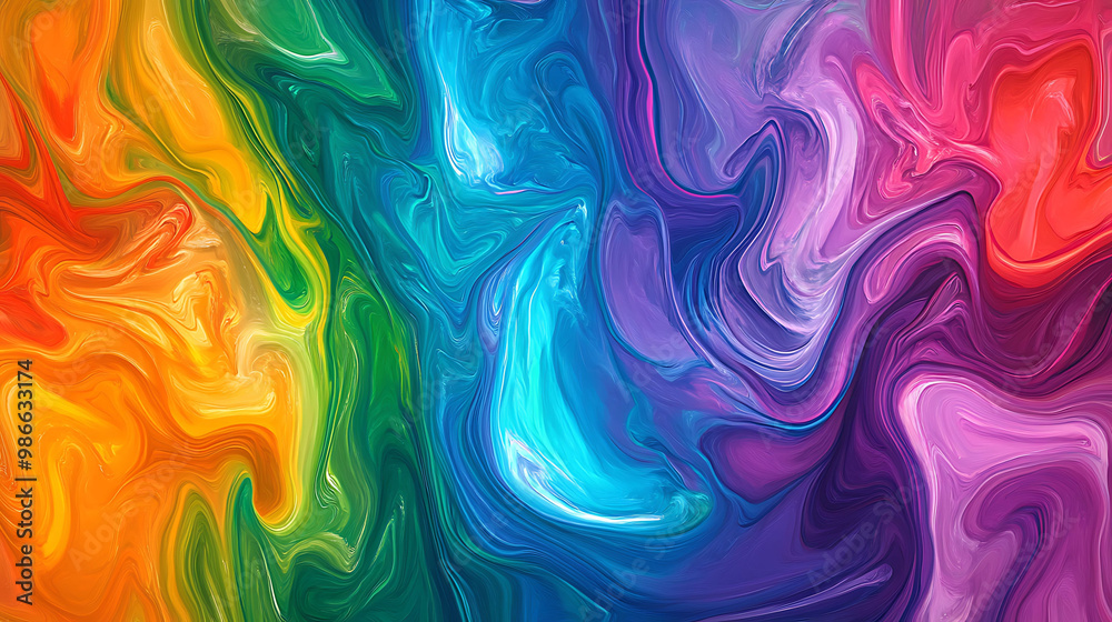 Fluid swirling patterns and abstract textures in vibrant colors, ideal for digital backgrounds and contemporary art Fluid swirling patterns and abstract textures in vibrant colors, ideal for digital backgrounds and contemporary art