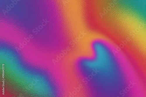 Colorful 4K Gradient Background with Textured Noise for Retro 80s and 90s Inspired Banners