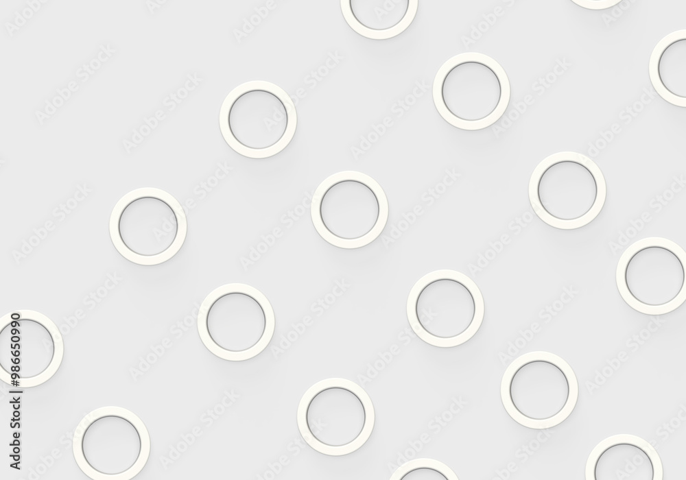 The pattern of the circles is white. 3d rendering on the web, Internet, documents, office, business, work. Minimal style. The pattern of the circles is white. 3d rendering on the web, Internet, documents, office, business, work. Minimal style.