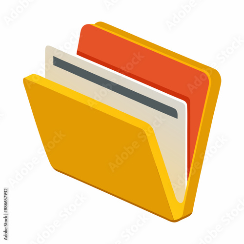 3d folder icon