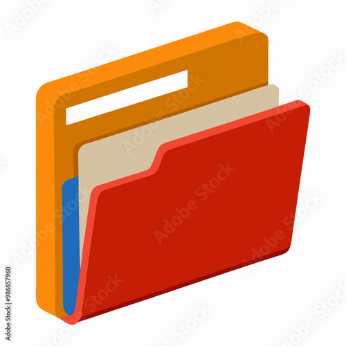 3d folder icon