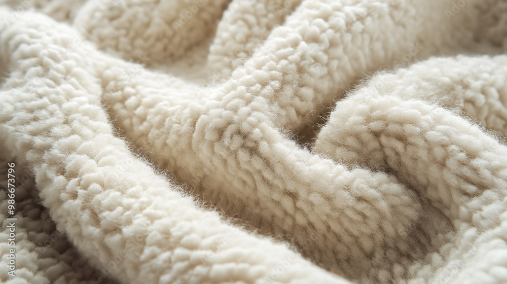 a meticulously styled close-up of a juniper fleece fabric, emphasizing its luxurious softness and fluffy texture, the carefully arranged fibers create an elegant, inviting atmosphere a meticulously styled close-up of a juniper fleece fabric, emphasizing its luxurious softness and fluffy texture, the carefully arranged fibers create an elegant, inviting atmosphere