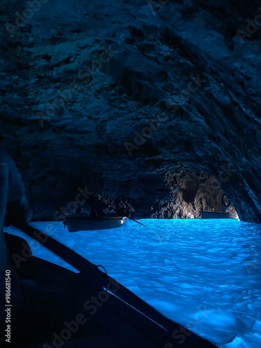 Obraz na płótnie Blue Grotto