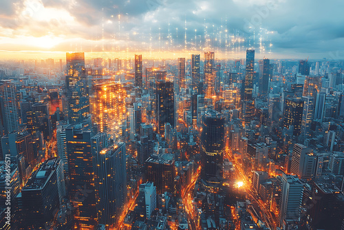 Ai tax optimization in financial planning and advisory visualized in a poster that showcases strategies for minimizing tax liabilities with artificial intelligence