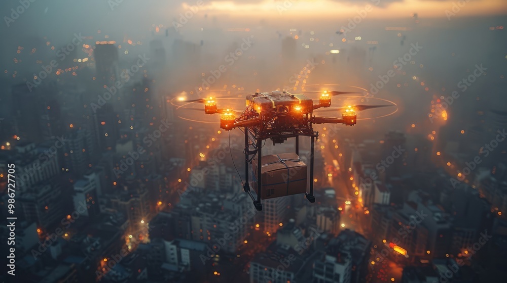 Drone Delivery in the City Drone Delivery in the City