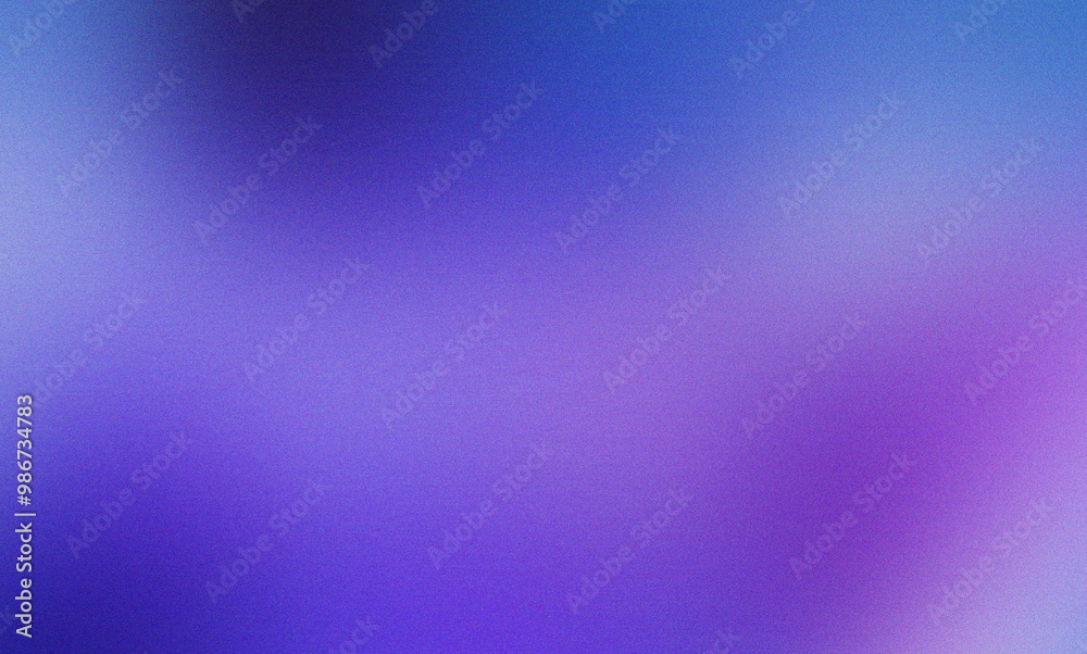Fototapeta premium Grainy texture gradient purple blue colorsabstract background
