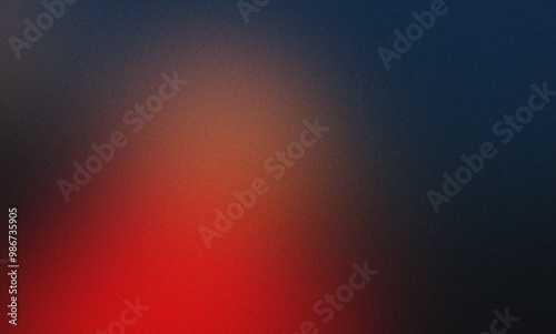 Abstract red black grain gradient background grainy texture colorful retro banner design