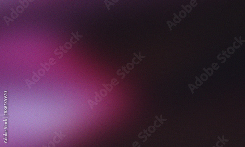 Abstract red pink black grain gradient background grainy texture colorful retro banner design