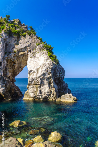 和歌山、白崎海岸の美しい海と風景