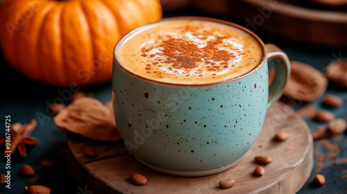 autumn pumpkin coffee	
