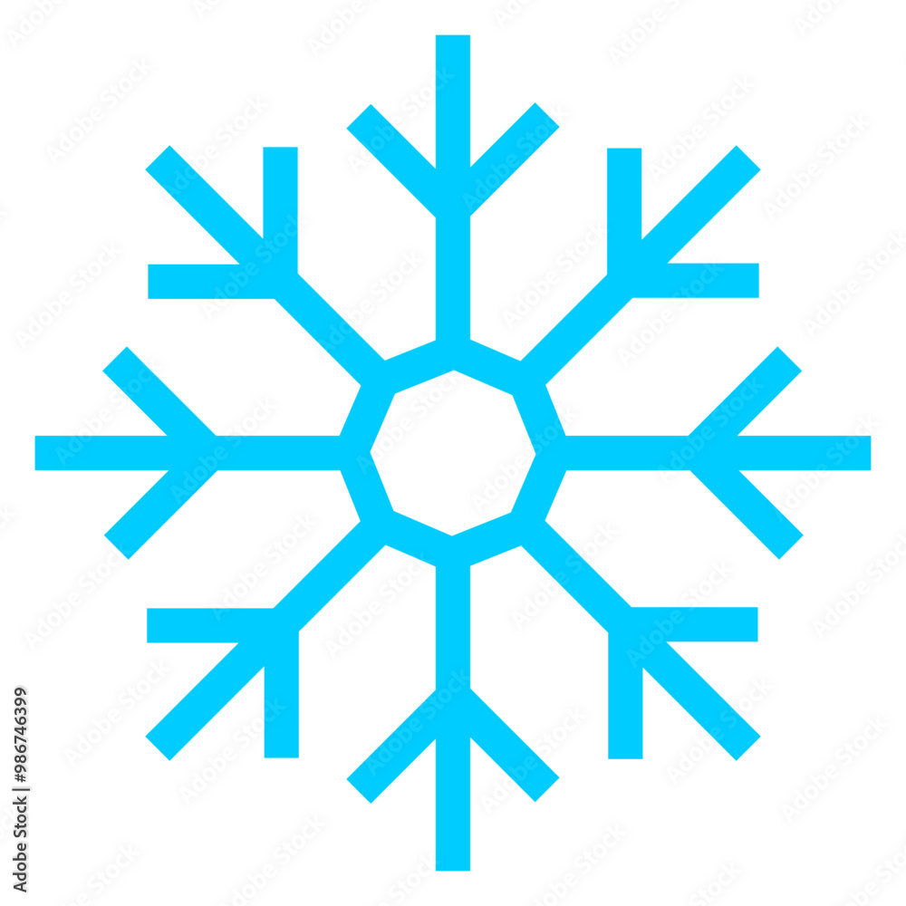 Snowflake symbol for christmas Snowflake symbol for christmas