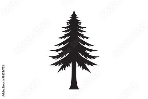 palm tree vector illustration with white background