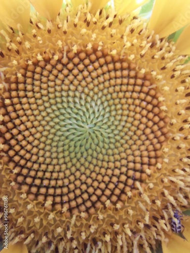 FLOR DE GIRASOL, FORMAS DE UNA FLOR