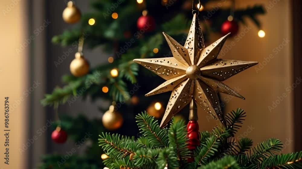 Write about the story behind your Christmas tree topper and its significance. Write about the story behind your Christmas tree topper and its significance.