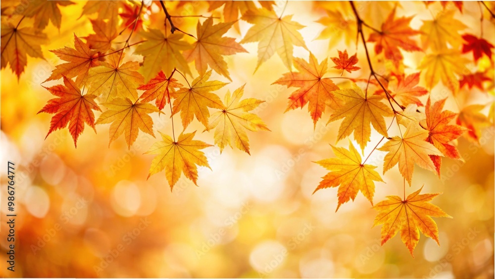 Vibrant autumn leaves on a maple tree, showcasing rich colors against a serene fall background. Vibrant autumn leaves on a maple tree, showcasing rich colors against a serene fall background.