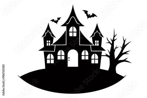 Wallpaper Mural Creative Halloween Icon line art Vector Art Illustration Torontodigital.ca