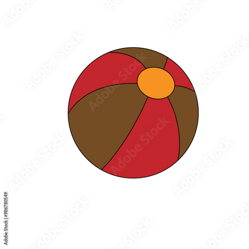 vector various types of sports balls eps 10
