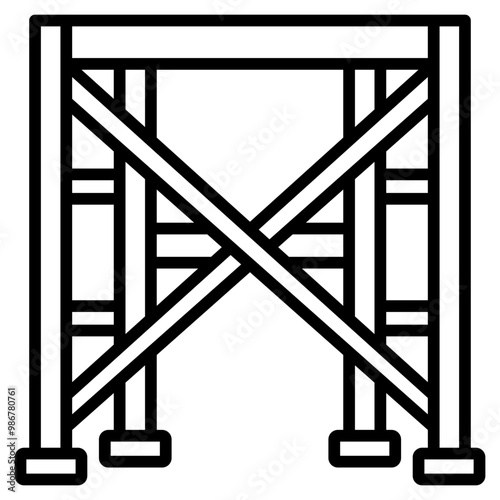 Scaffolding icon