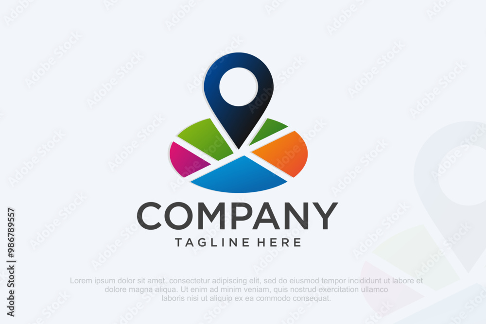 Map pointer icon. GPS location symbol.Vector illustration. Map pointer icon. GPS location symbol.Vector illustration.