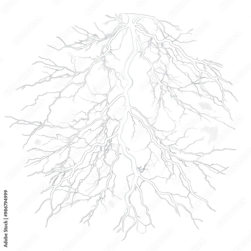 Fototapeta premium branch with leaves on transparent background png